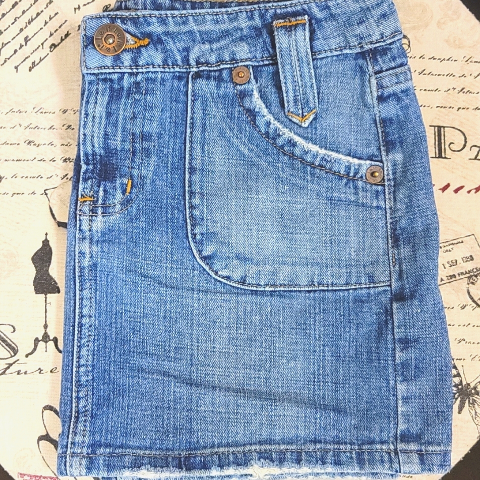 L.E.I. Denim Mini Skirt